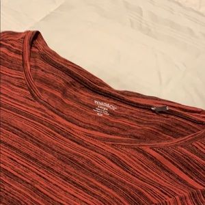 Toad&Co. Tunic Top. Salmon color with pockets